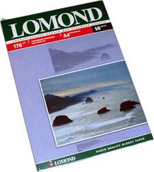 Бумага Lomond глянцевая/матовая 2х, 170г/м2, A4, 1 л, 50 л в пачке (0102056)
